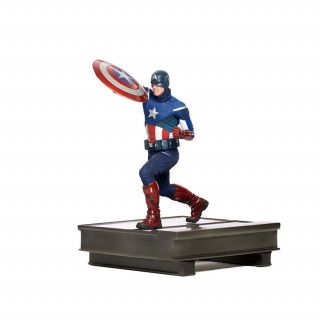 Iron Studios - Statue Captain America 2012 - Avengers: End Game Szobor AJÁNDÉKTÁRGY