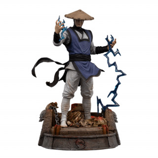 Iron Studios - Statue Raiden - Mortal Kombat - Art Scale 1/10 Szobor Ajándéktárgyak