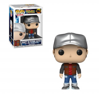 Funko Pop! Movies: Back to the Future - Marty in Future Outfit #962 Vinyl Figura Ajándéktárgyak