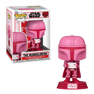 Funko Pop! Star Wars Valentines - The Mandalorian #495 Vinyl Figura Ajándéktárgyak