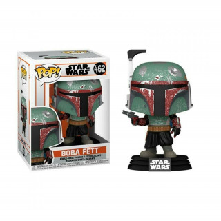 Funko Pop! TV: Star Wars The Mandalorian - Boba Fett #462 Vinyl Figura AJÁNDÉKTÁRGY