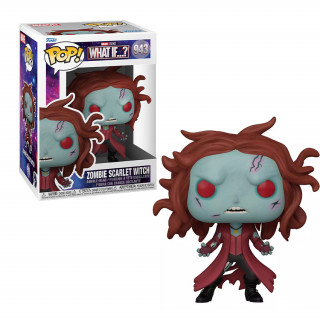 Funko Pop! Marvel: Marvel What If...? - Zombie Scarlet #943 Witch Vinyl Figure Ajándéktárgyak