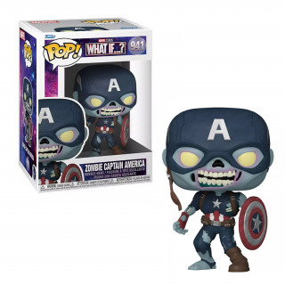 Funko Pop! Marvel: Marvel What If...? - Zombie Captain America #941 Vinyl Figura Ajándéktárgyak