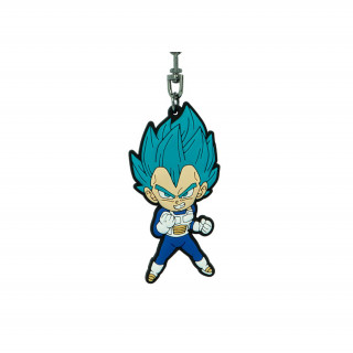 DRAGON BALL SUPER - Kulcstartó PVC "Vegeta Saiyan Blue" X4 - Abystyle AJÁNDÉKTÁRGY