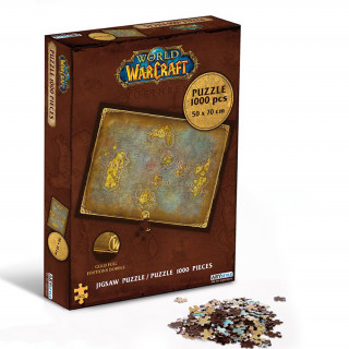 World Of Warcraft - Azeroth térképe - 1000 darabos puzzle - Abystyle Játék
