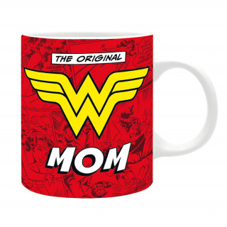 WONDER WOMAN - Bögre - "W Mom" - Abystyle AJÁNDÉKTÁRGY