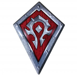 WORLD OF WARCRAFT - metal plaque "Horde Shield" - Abystyle AJÁNDÉKTÁRGY