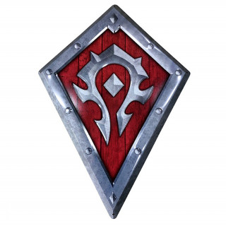 WORLD OF WARCRAFT - metal plaque "Horde Shield" - Abystyle 
