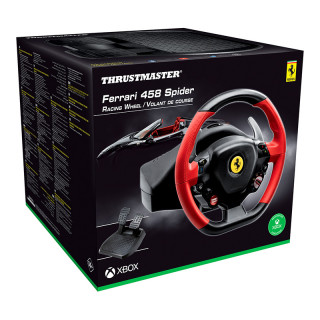 Thrustmaster Racing Wheel and pedals Ferrari 458 SPIDER for Xbox One, Xbox Series X  (4460105) (használt) Több platform