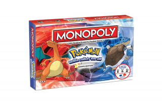 Monopoly Pokémon Kanto Edition (Angol nyelvű) AJÁNDÉKTÁRGY