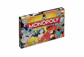 Monopoly DC Original (Angol nyelvű) AJÁNDÉKTÁRGY