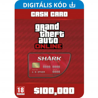Grand Theft Auto Online: Red Shark Card (PC) Letölthető 