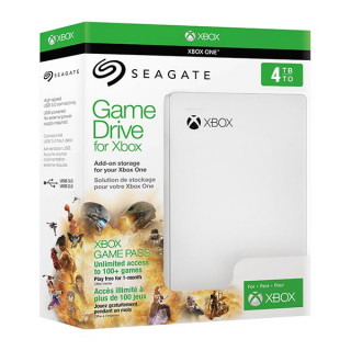 Seagate Game Drive for Xbox 4TB Fehér (STEA4000407) Xbox One