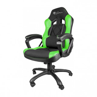 Natec Genesis SX33 gamer szék, fekete-zöld (NFG-0906) PC