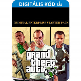Grand Theft Auto V + Criminal Enterprise Starter Pack (PC) Letölthető PC
