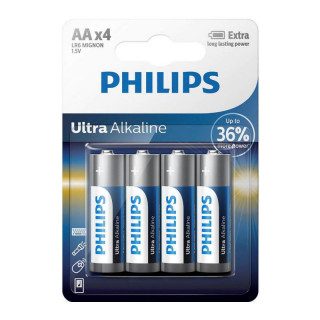 Philips Ultra Alkaline AA 4-blister (LR6LE4B/10) 