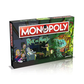 Monopoly Rick and Morty Edition (Angol nyelvű) Játék