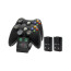 Venom VS2891 Xbox 360 fekete dupla toltoallomas + 2 db akkumulator Xbox 360