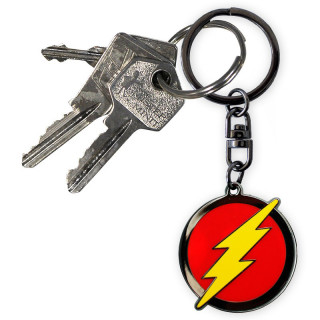 DC COMICS - Kulcstartó "Flash Logo" - Abystyle AJÁNDÉKTÁRGY