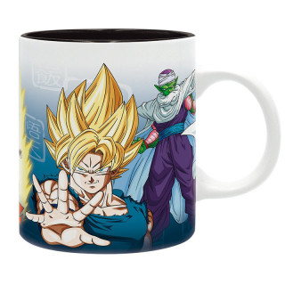 DRAGON BALL - Bögre - DBZ/Saiyans & Piccolo (320ml) - Abystyle AJÁNDÉKTÁRGY