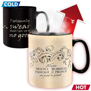 HARRY POTTER - Mug Heat Change - 460 ml - Marauder - Abystyle AJÁNDÉKTÁRGY