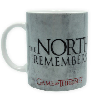 GAME OF THRONES - Bögre - The North remembers (320ml) - Abystyle Ajándéktárgyak