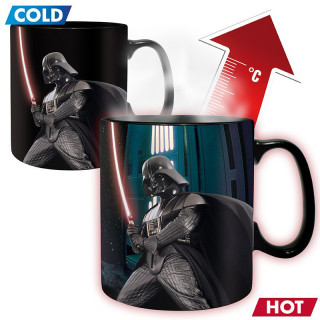 STAR WARS - Mug Heat Change - 460 ml - Darth Vader - Abystyle AJÁNDÉKTÁRGY