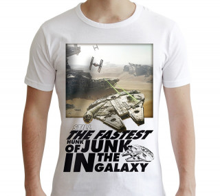 STAR WARS - Póló - Falcon Graphic (XL-es méret) - Abystyle AJÁNDÉKTÁRGY