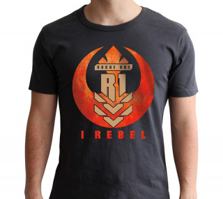 STAR WARS - Póló - I REBEL (L-es méret) - Abystyle AJÁNDÉKTÁRGY