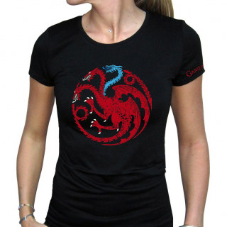 GAME OF THRONES - Női Póló - Targaryen Viserion (XL-es méret) - Abystyle AJÁNDÉKTÁRGY