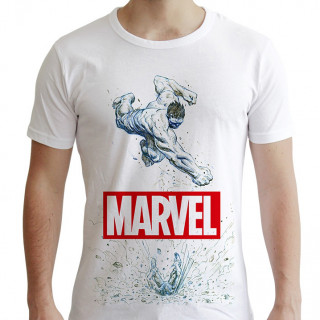 MARVEL - Póló - Marvel Hulk - fehér (L-es méret) 