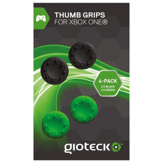 Thumb Grips for Xbox One - Green and Black (Gioteck) Xbox One