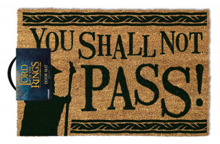Lord of the Rings - Lábtörlő - You Shall Not Pass (40 x 60 cm) Ajándéktárgyak