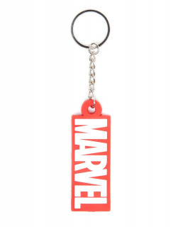 Marvel Comics Rubber Keychain Original Logo (M-I) AJÁNDÉKTÁRGY