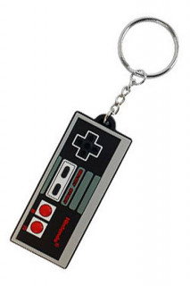 Nintendo Rubber Keychain NES Controller 7 cm (M-I) AJÁNDÉKTÁRGY