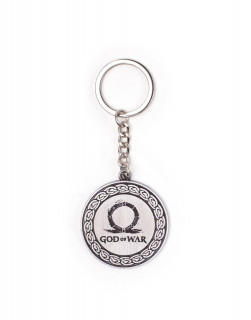 God Of War - Logo Metal Keychain (M-I) AJÁNDÉKTÁRGY