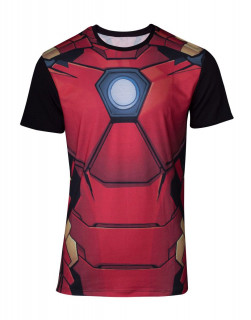 Marvel Sublimated Iron Man Póló (XL-es méret) (M-I) Ajándéktárgyak