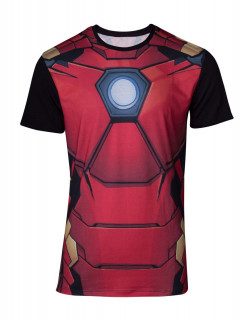 Marvel Sublimated Iron Man Póló (XL-es méret) (M-I) AJÁNDÉKTÁRGY