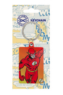 DC Comics - Fém kulcstartó - Flash (6 cm) AJÁNDÉKTÁRGY