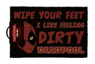 Marvel Deadpool "Dirty Feeling" Lábtörlő (40 x 60 cm) Ajándéktárgyak