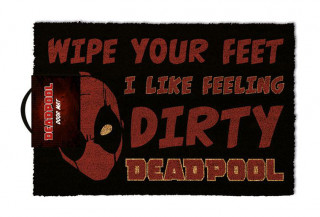 Marvel Deadpool "Dirty Feeling" Lábtörlő (40 x 60 cm) AJÁNDÉKTÁRGY