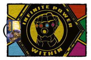 Marvel - Lábtörlő - Avengers: Infinity War "Infinite Power Within" (40 x 60 cm) 