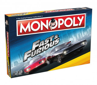 Monopoly Fast and Furious Edition (Angol) AJÁNDÉKTÁRGY