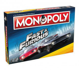 Monopoly Fast and Furious Edition (Angol) 