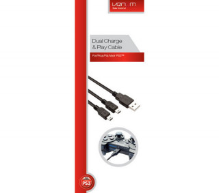 VENOM VS2705 Micro-USB - USB töltőkábel PS3