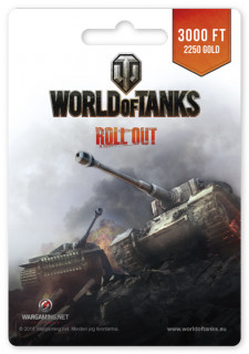 World of Tanks 2250 Gold (EPAY) PC