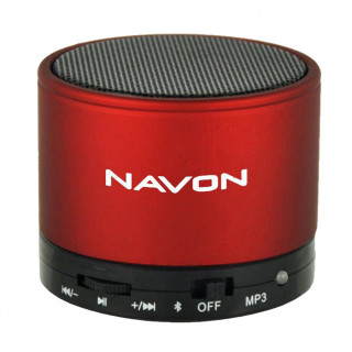 NAVON BTS10RED Bluetooth hordozható hangszóró (Piros) 