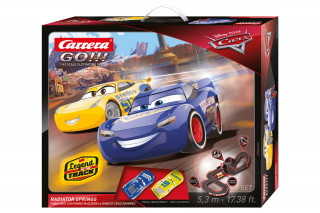 Carrera GO: Disney Verdák Radiator S 5,3m versenypálya autókkal 