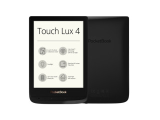 Pocketbook Touch Lux 4 Obszidián Fekete (PB-627-H-WW) Ebook Olvasó Tablet