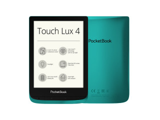 Pocketbook Touch Lux 4 Smaragdzöld (PB-627-C-WW) Ebook Olvasó 